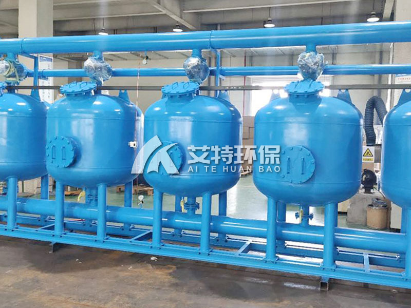 五罐并联浅层砂过滤器
